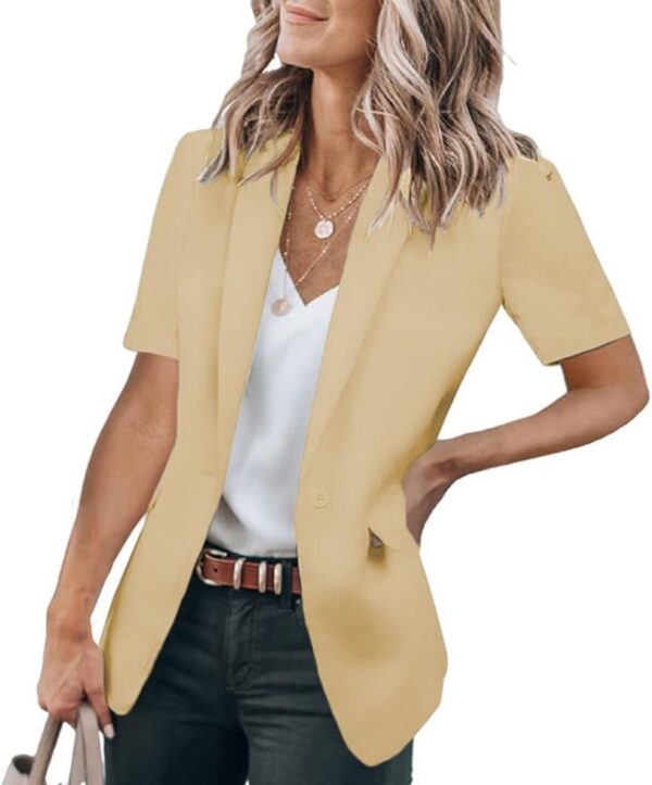 Áo Blazer Công Sở Tay Ngắn