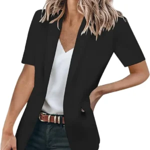 Áo Blazer Công Sở Tay Ngắn